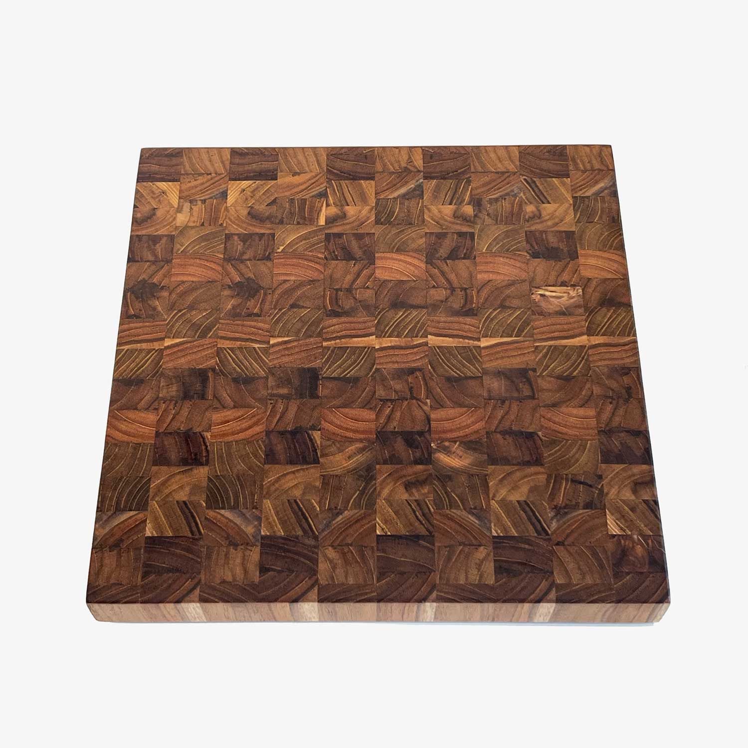 Teak End Grain Board - Petroff Gallery - Wood Art