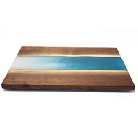 Blue River Resin Board - Petroff Gallery - Judaika