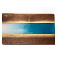 Blue River Resin Board - Petroff Gallery - Judaika