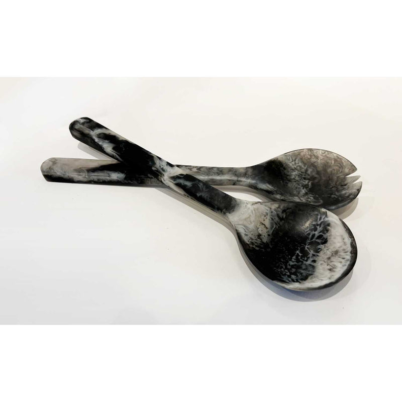 Salad Server - Black & White Petroff Gallery 