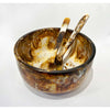 Salad Server & Bowl Set - Amber Petroff Gallery 