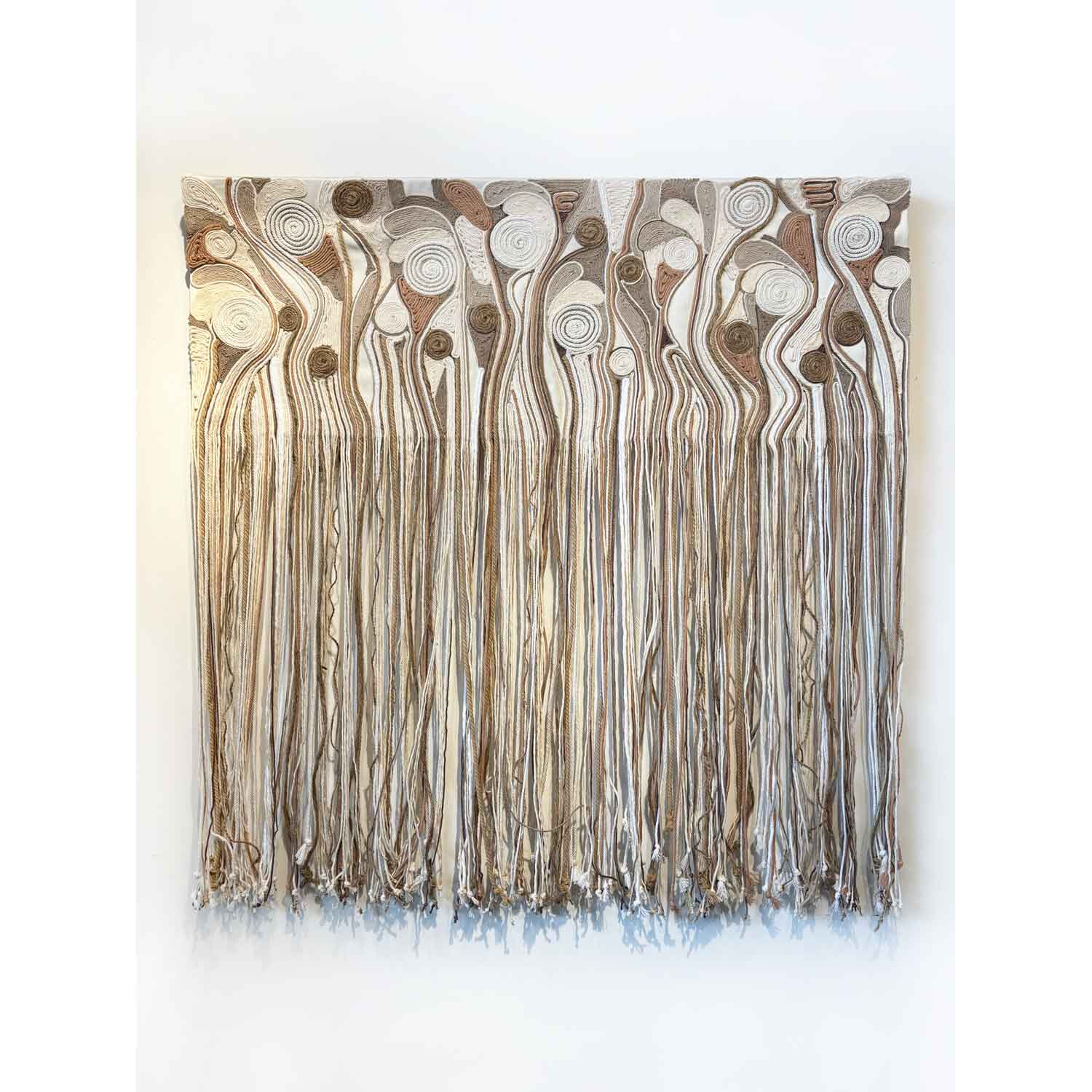 Sandstorm #2 36" x 36" - Petroff Gallery - Mixed Media Art