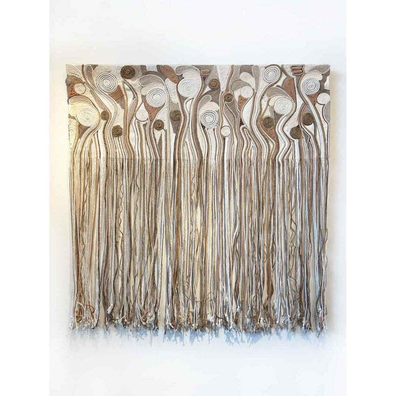Sandstorm #2 36" x 36" - Petroff Gallery - Mixed Media Art