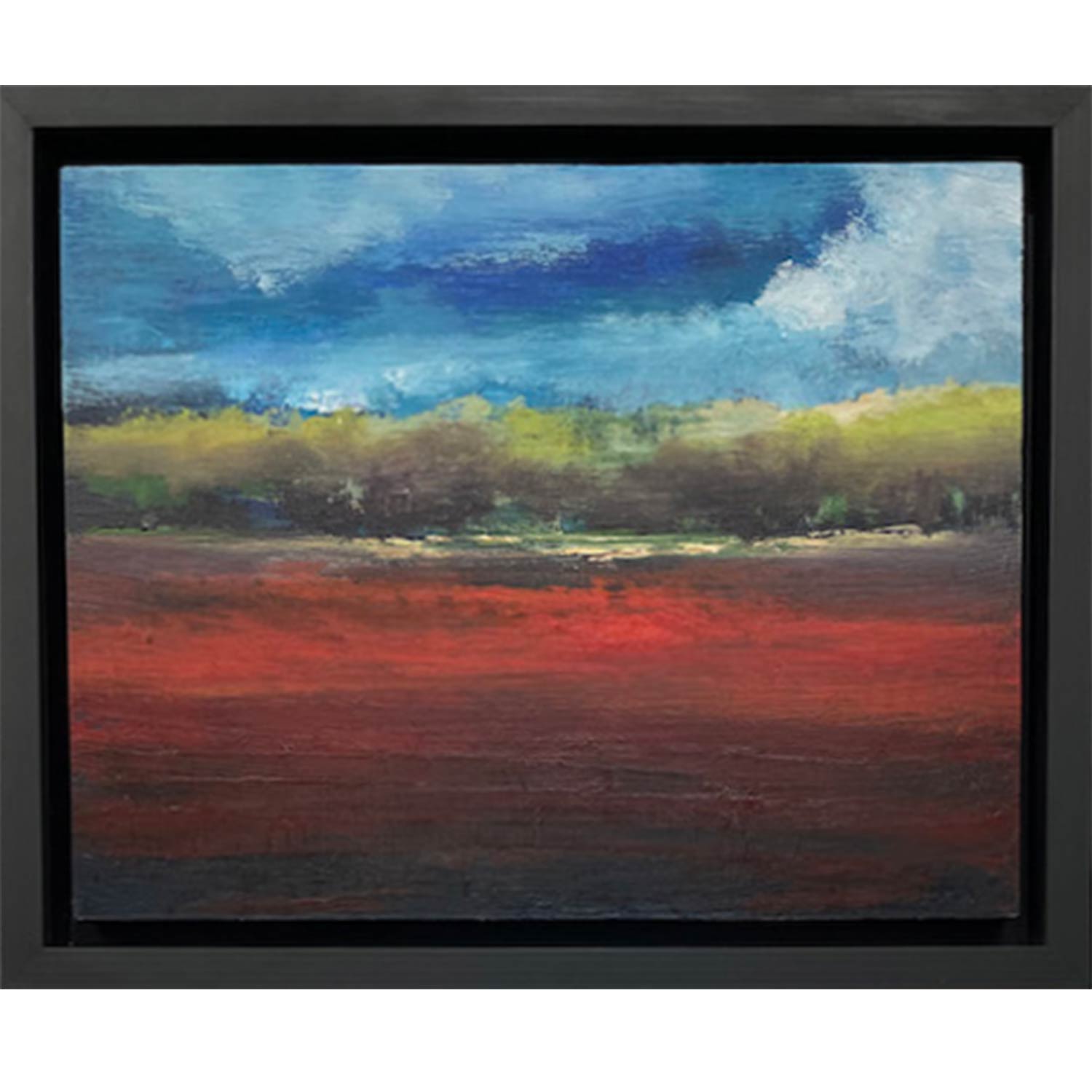 Scarlet Landscape 11" x 14" Petroff Gallery 