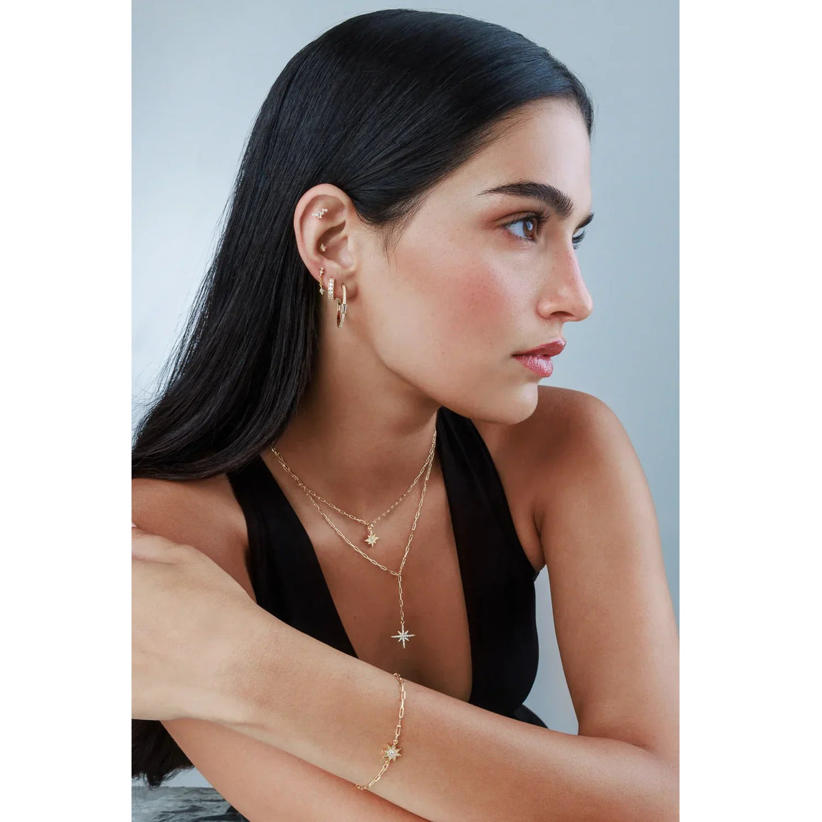 Scarlet Necklace Gold - Petroff Gallery - Jewellery