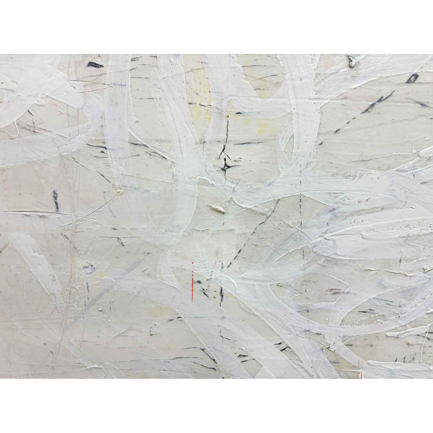 Searching, Always Searching 48" x 48" detail 3 - Petroff Gallery - Painting