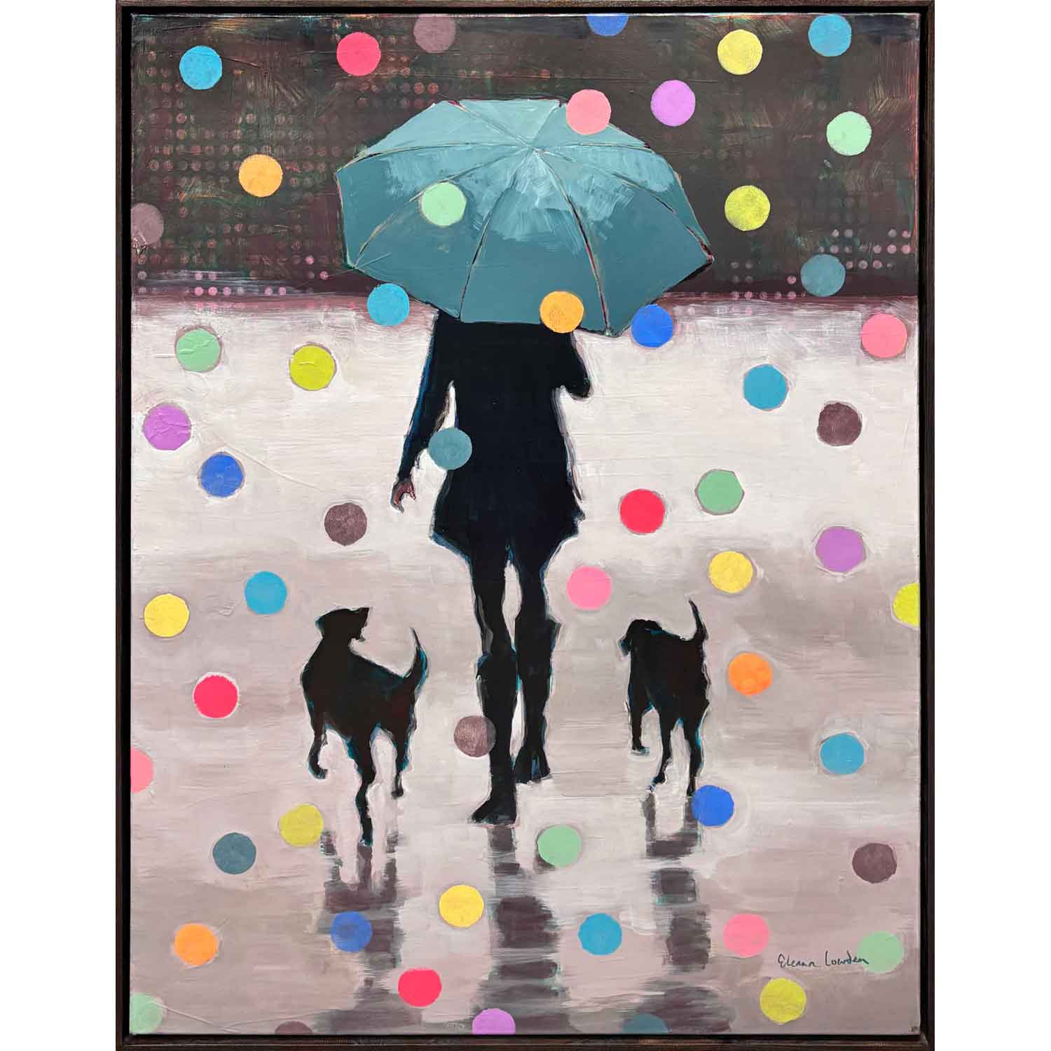 Seeing You Has Got Me Thinking 48" x 36" - Petroff Gallery - Painting