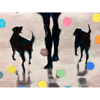 Seeing You Has Got Me Thinking 48" x 36" - Petroff Gallery - Painting