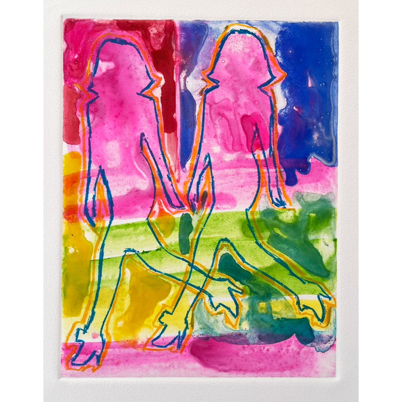 Seeing Double 18" x 15" - Petroff Gallery -  - Alexandrya Eaton - Seeing Double, 18" x 15"