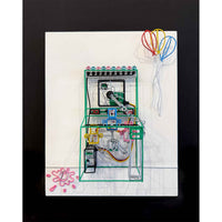 Self Sabotage 10" x 8" - Petroff Gallery - Mixed Media Art