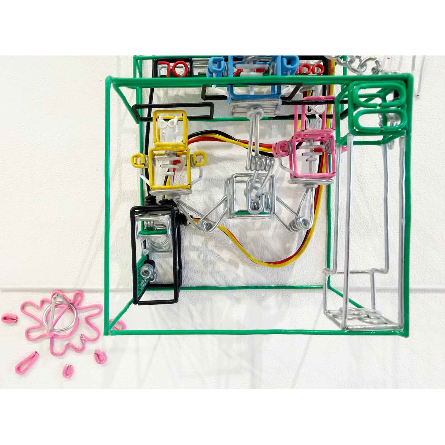 Self Sabotage 10" x 8" - Petroff Gallery - Mixed Media Art