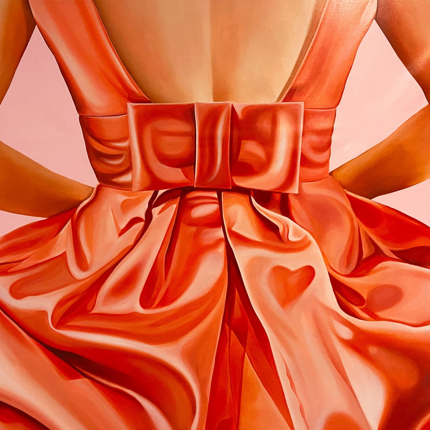 She Rescues Him Right Back 48" x 60" - Petroff Gallery -  - Celine Gabrielle - She Rescues Him Right Back, 48" x 60"