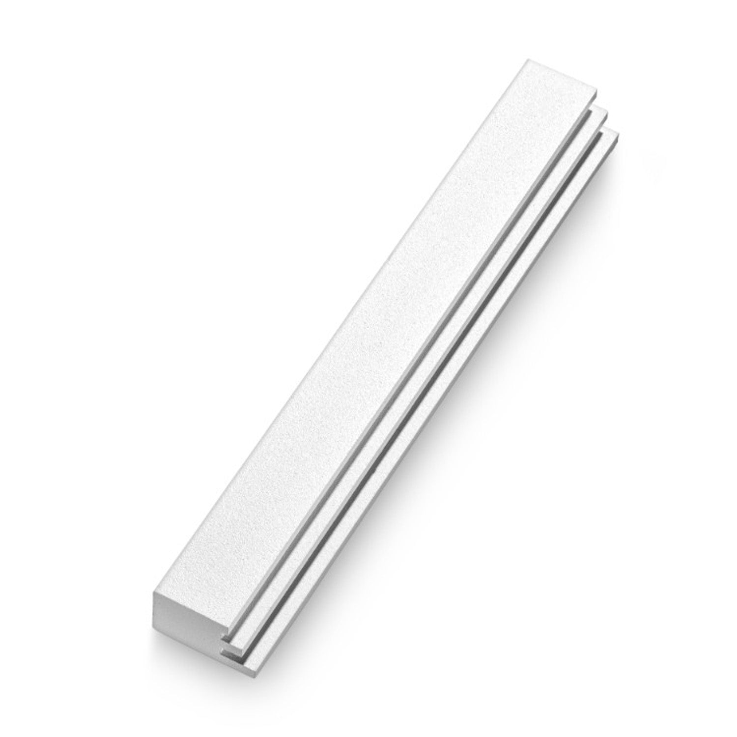 Side Mezuzah - White - Petroff Gallery