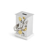 Pomegranate Silver and Gold Tzedakah Box