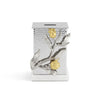Pomegranate Silver and Gold Tzedakah Box - Petroff Gallery - Judaica