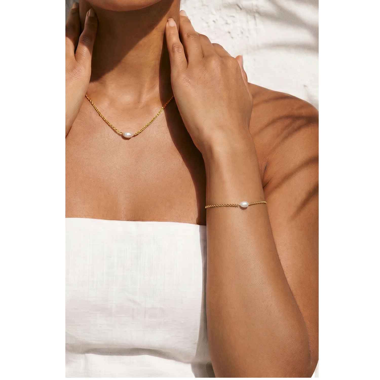 Single Pearl Bracelet - Ptroff Gallery - Jewellery 