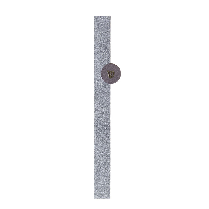 Small P Mezuzah Silver - Petroff Gallery - Judaica