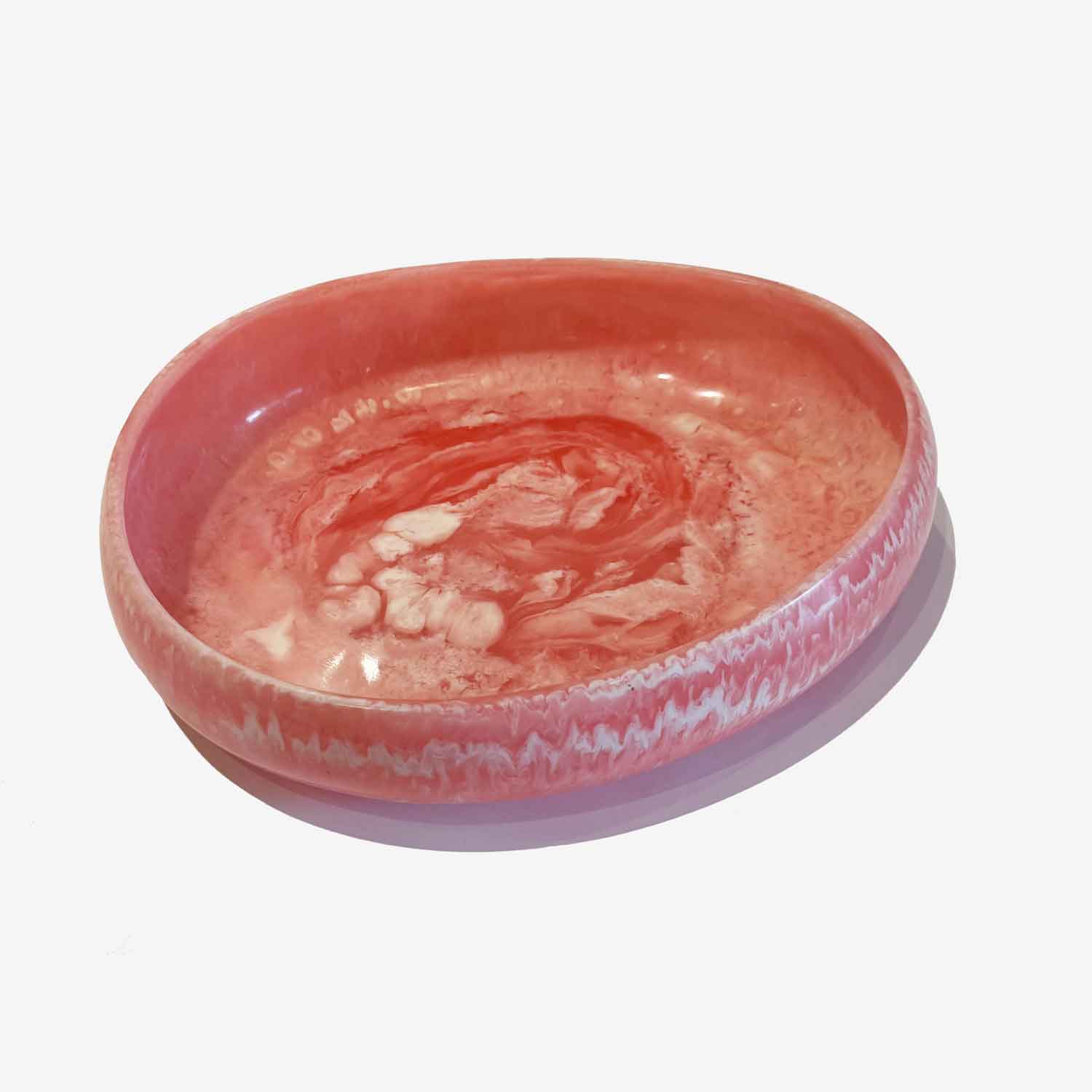 Pink Resin Bowl - Petroff Gallery 