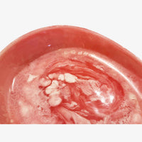 Pink Resin Bowl Detail 2 - Petroff Gallery 