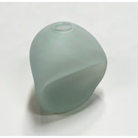 Small Jade Pebble Vase - Petroff Gallery - Glass Art