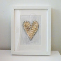Small White Heart - Petroff Gallery