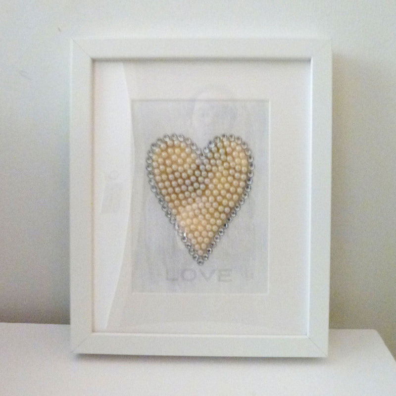 Small White Heart - Petroff Gallery