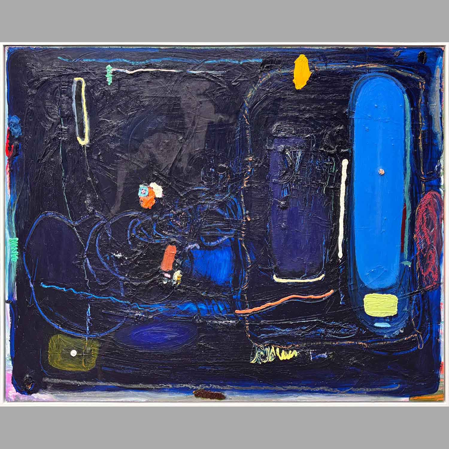 Sodalite 48" x 60" - Petroff Gallery - Paintings