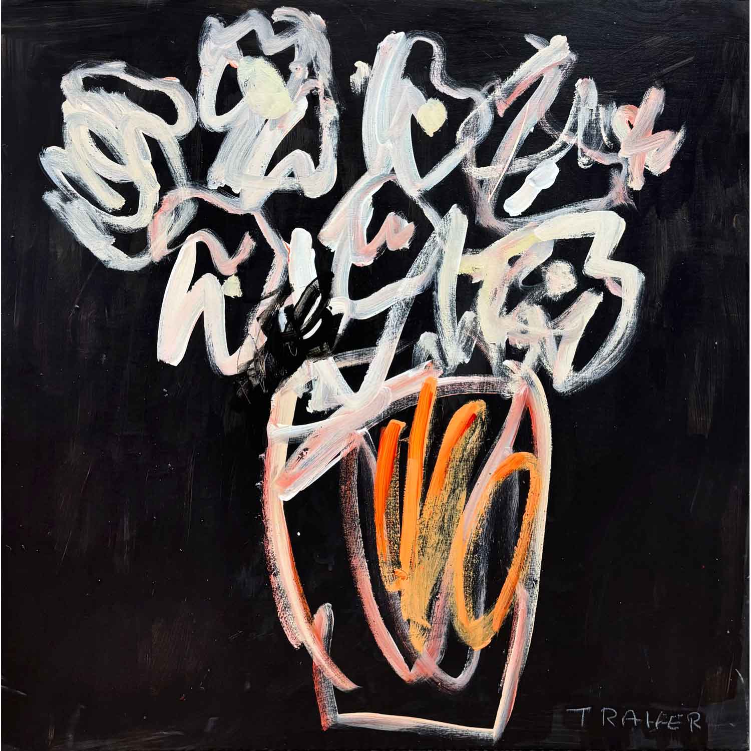 Sometimes We Just Need Quiet In A Busy World 24" x 24" - Petroff Gallery - Painting