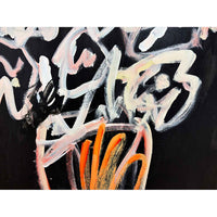 Sometimes We Just Need Quiet In A Busy World 24" x 24" detail 3 - Petroff Gallery - Painting