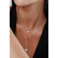 Sophia Necklace Gold - Petroff Gallery - Jewelry