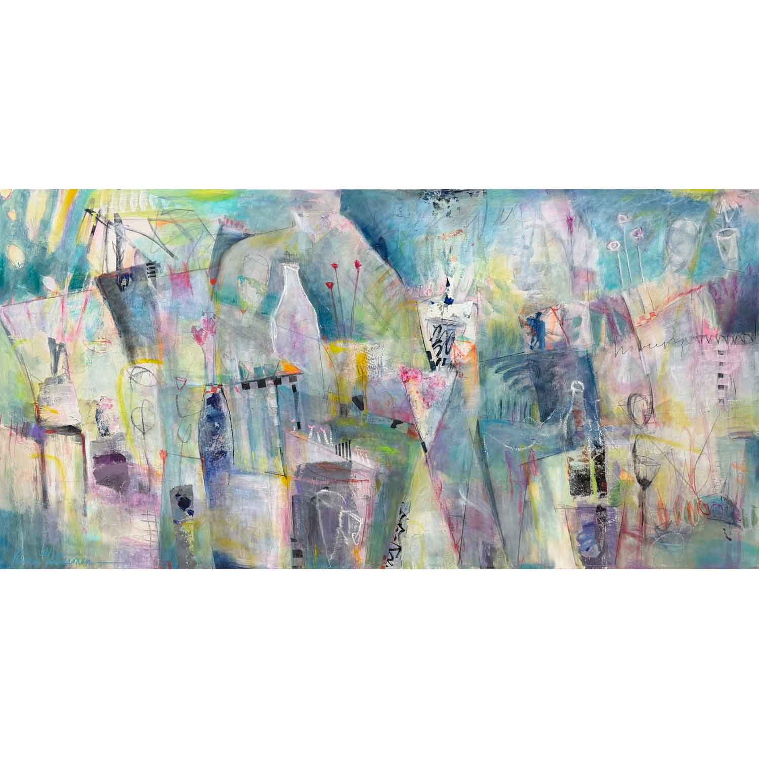 Sounds of Summer 36" x 72" - Petrof Gallery - Painting