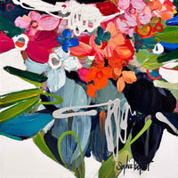 Sous la Pluie 12" x 12" - Petroff Gallery - Painting 