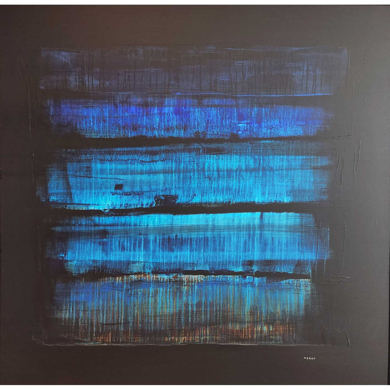 Spatiotemporal 52" x 52" - Petroff Gallery -  - Chris Masoure - Spatiotemporal, 52" x 52"