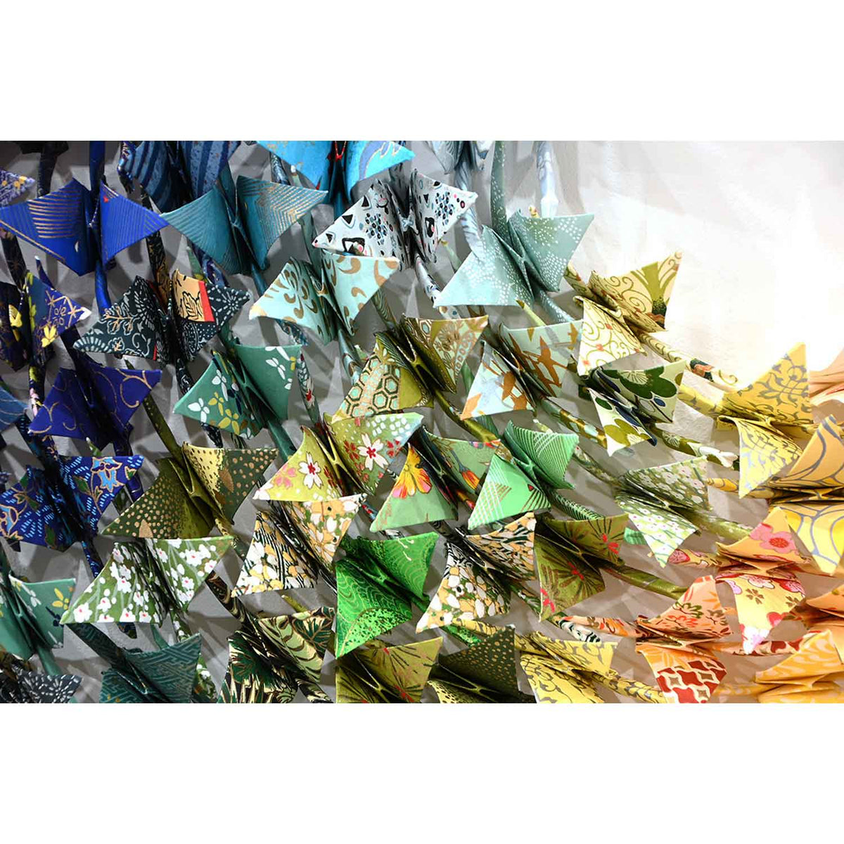 Spectral Loop II 24" x 24" - Petroff Gallery - Mixed Media Art