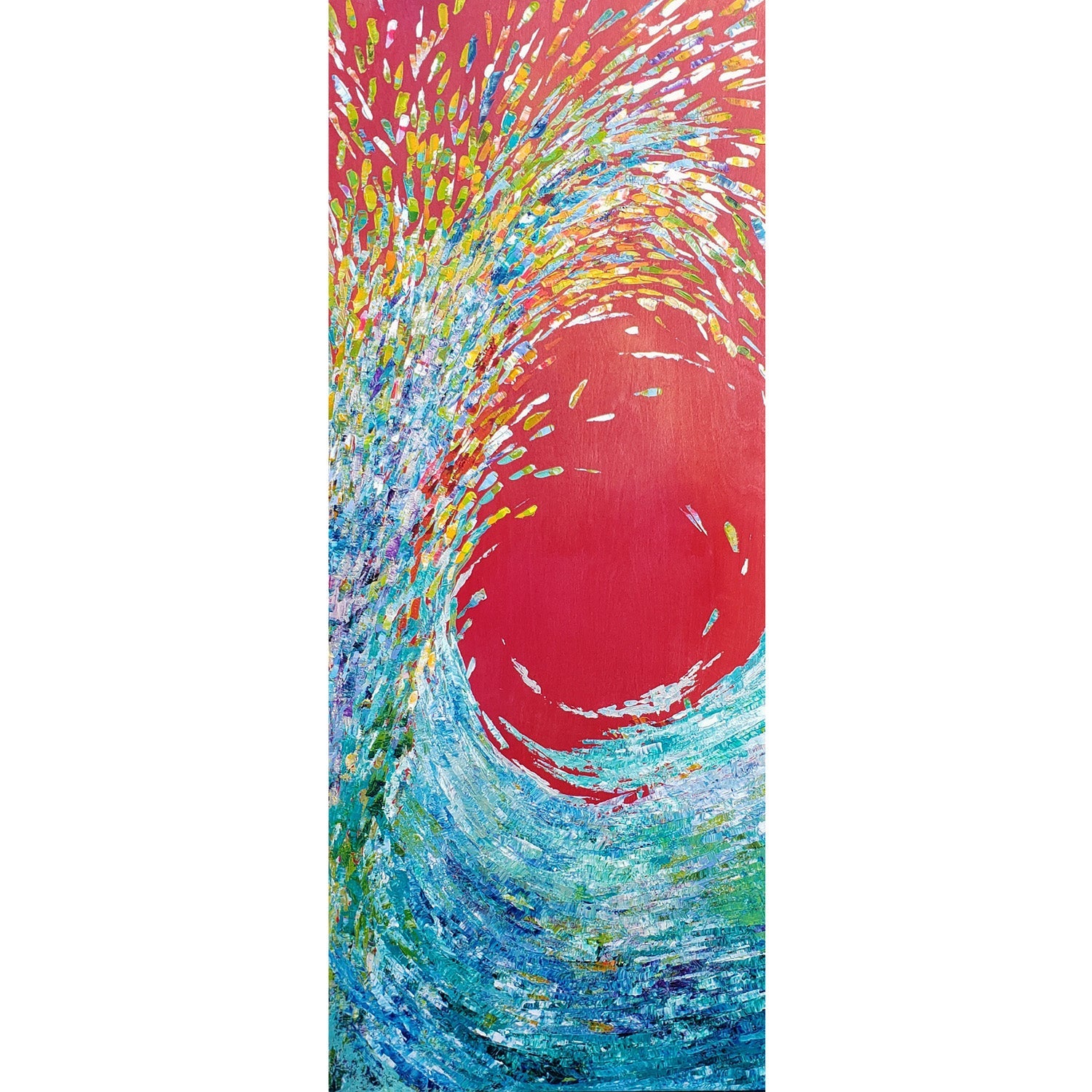 Splash 24" x 60" - Petroff Gallery - Painting