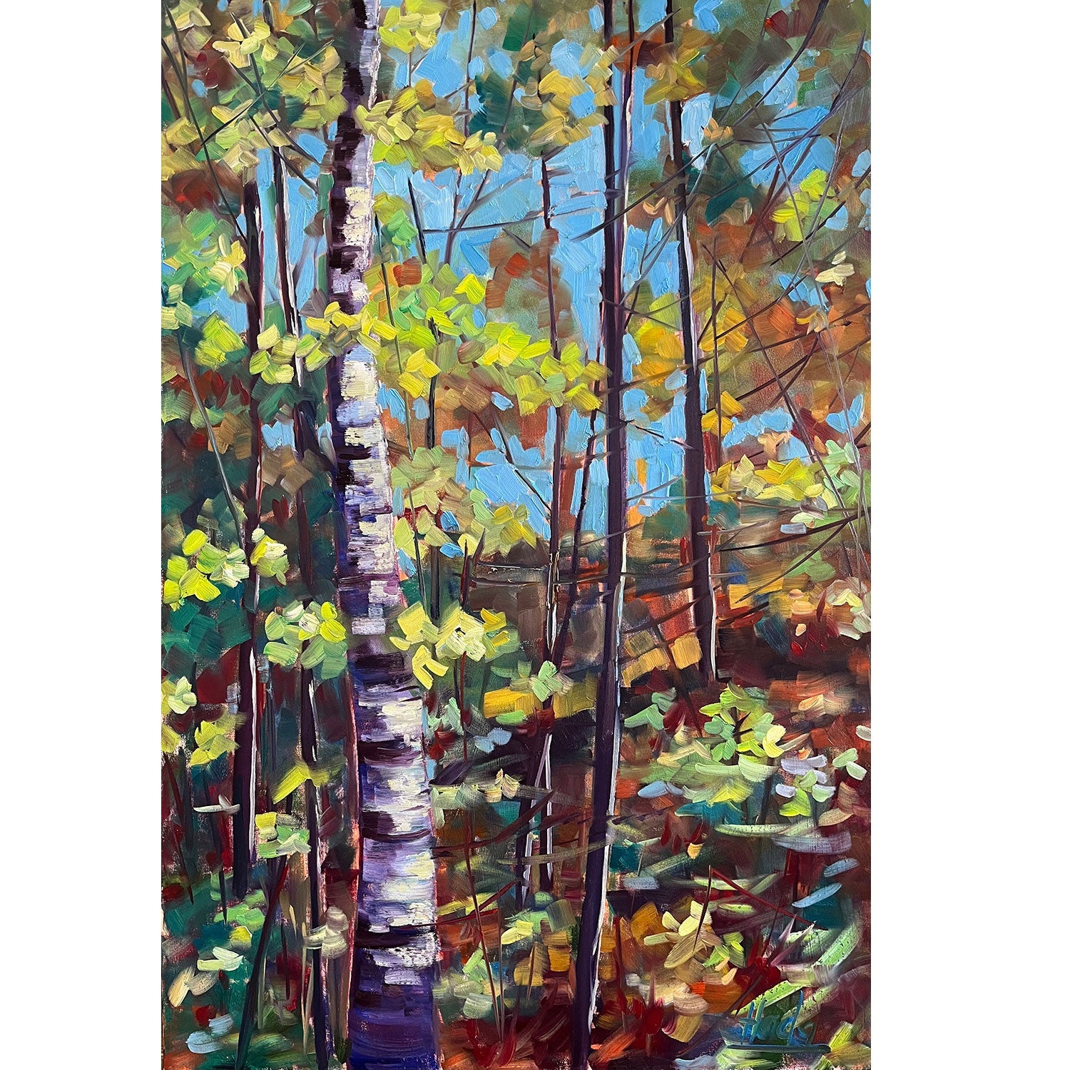 Spring is Here 36" x 24" - Petroff Gallery -  - Hoda Nicholas - Spring is Here 36" x 24"