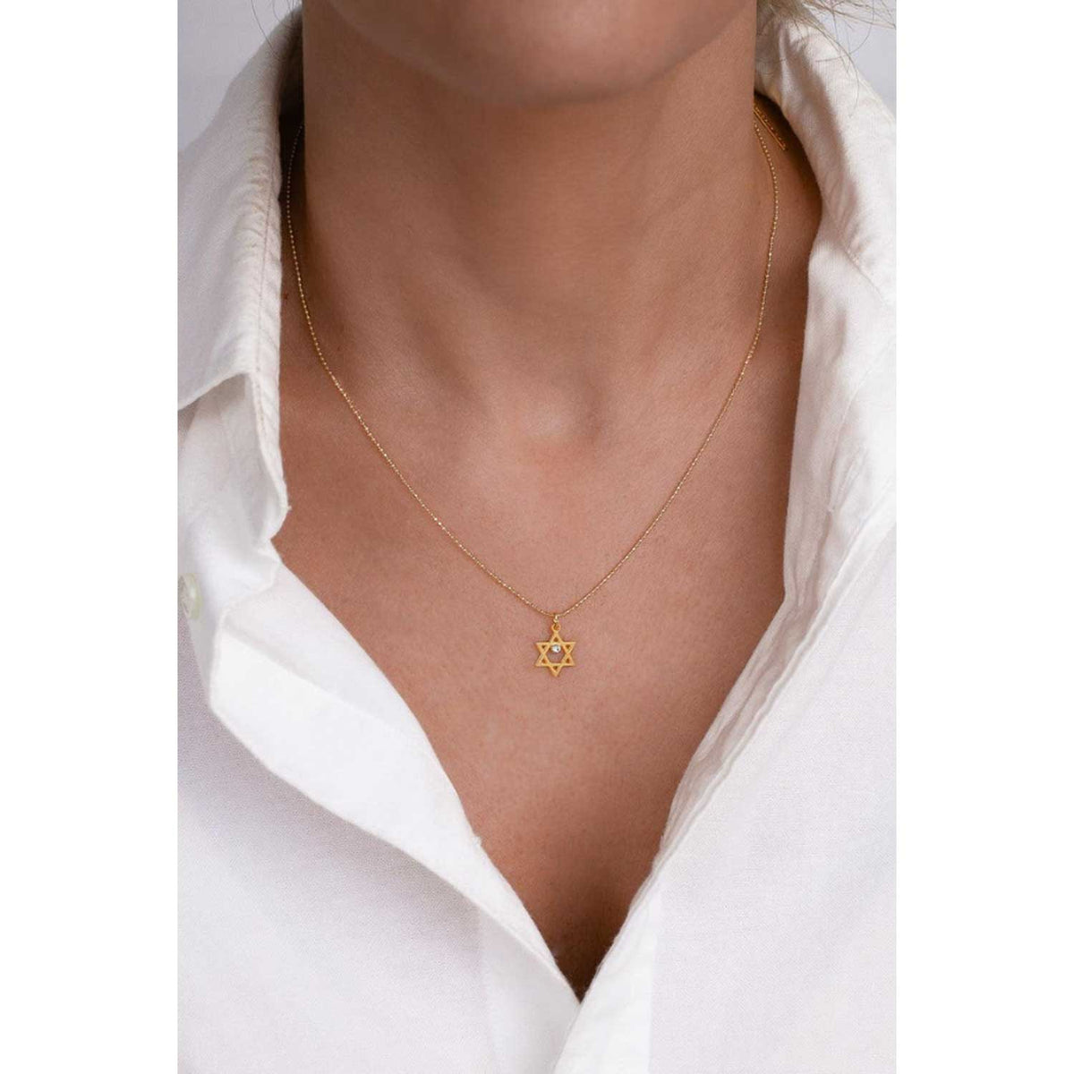 Star of David Necklace - Petroff Gallery - Jewellery
