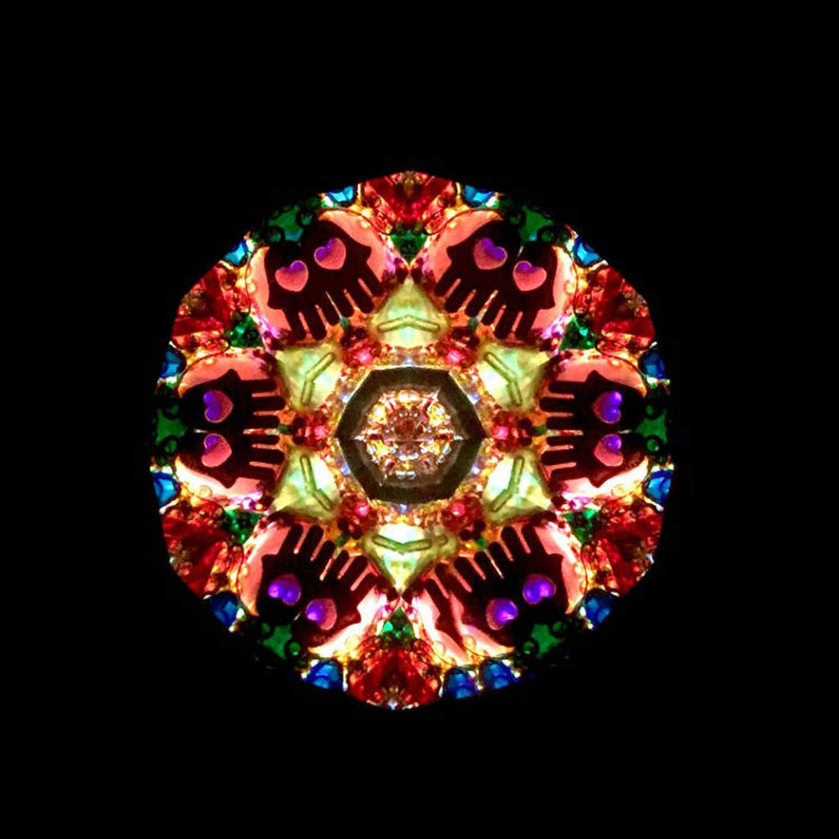 Star of David Kaleidoscope - Petroff Gallery -  - Roy Cohen - Star of David Kaleidoscope