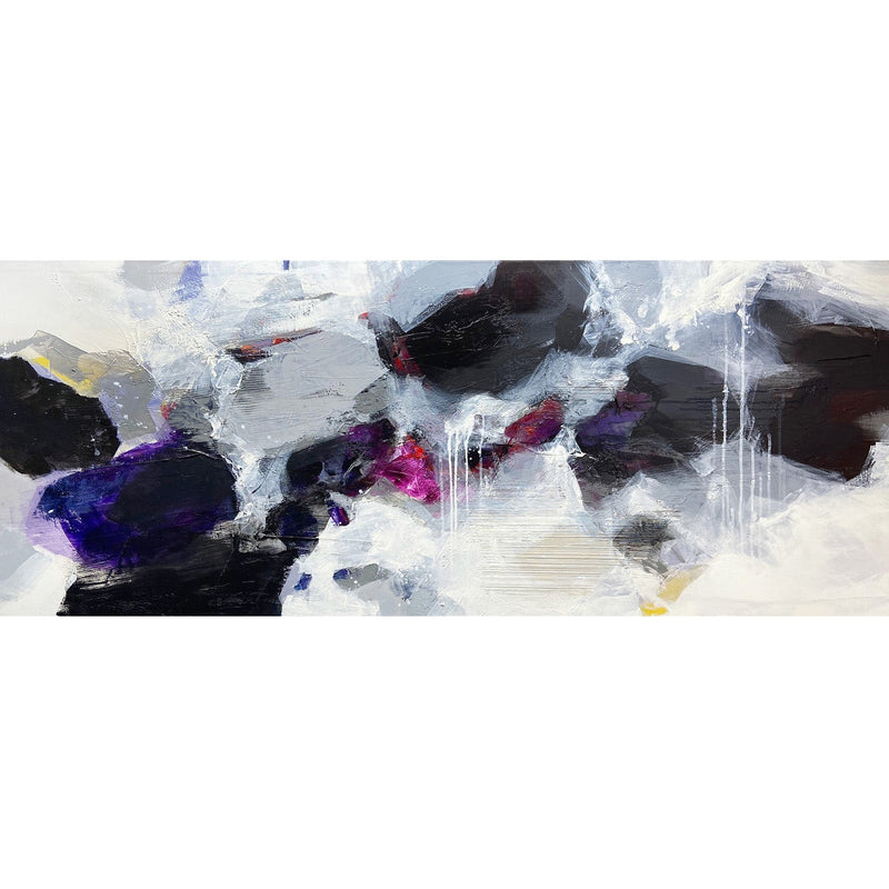 Steel River 4 24" x 60" - Petroff Gallery -  - Cobie Cruz - Steel River 4 24x60
