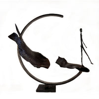 Stepping Out - Petroff Gallery - Sculpture
