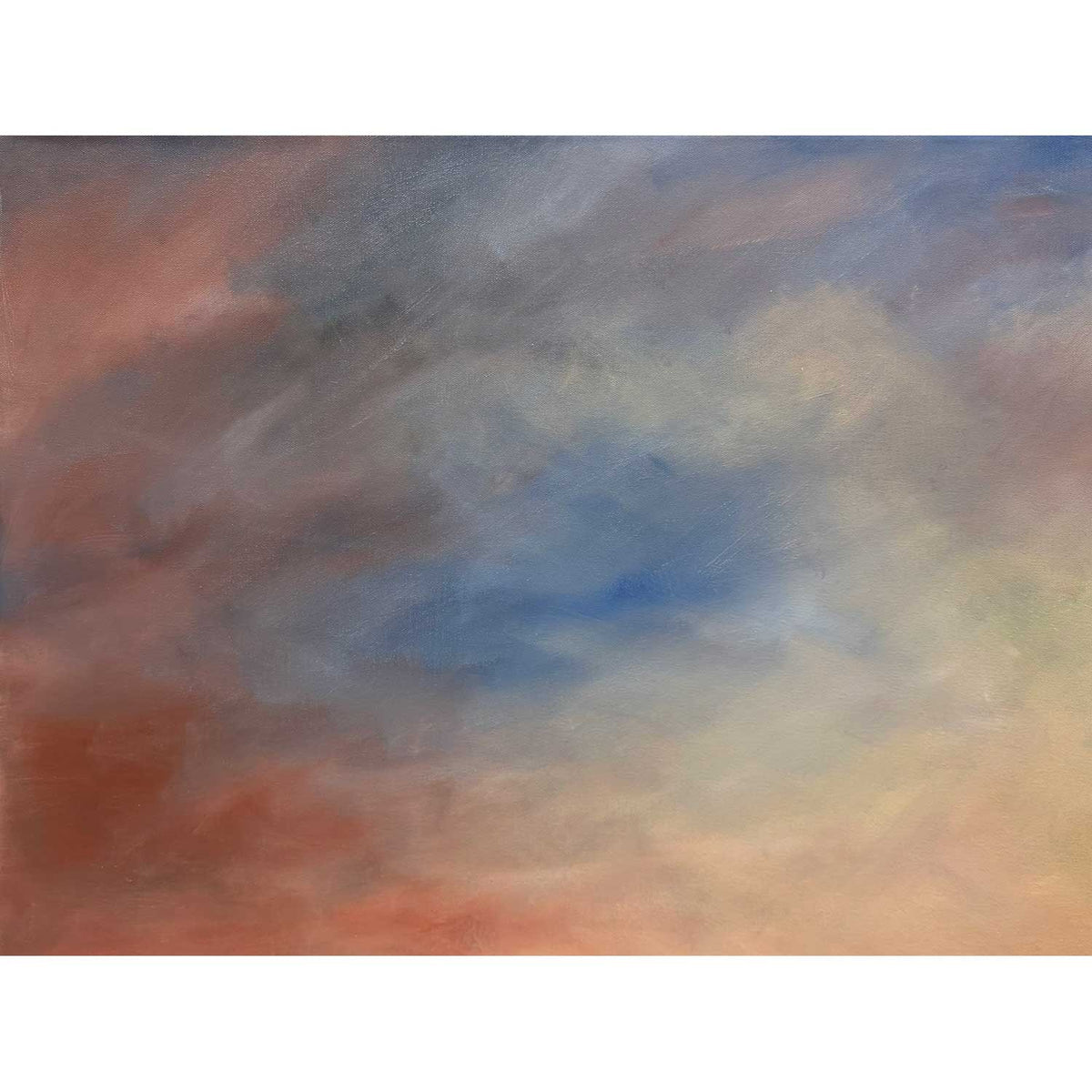 Still Becoming 36" x 36" - Petroff Gallery - Painting - Close up1