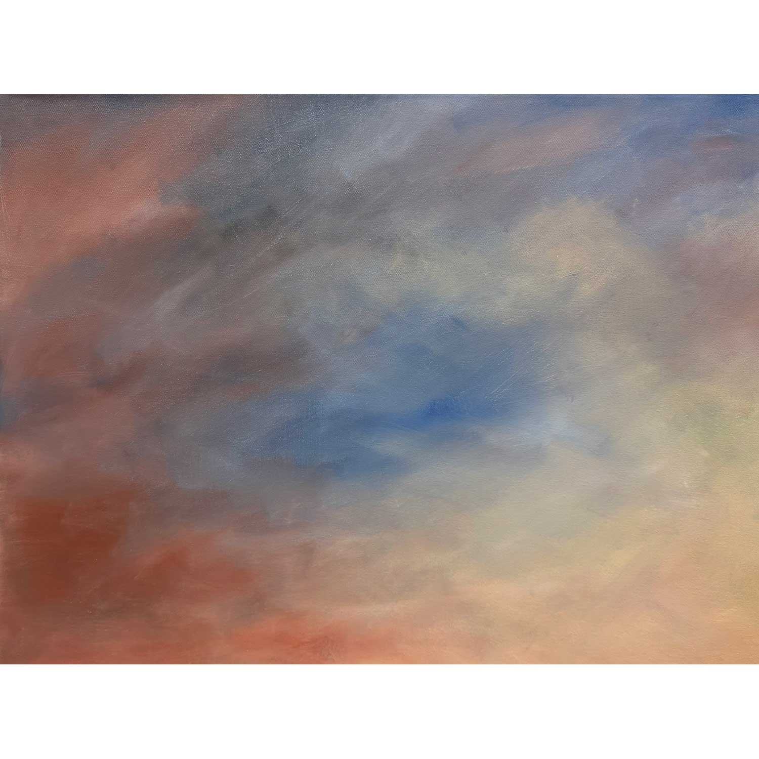 Still Becoming 36" x 36" - Petroff Gallery - Painting - Close up1