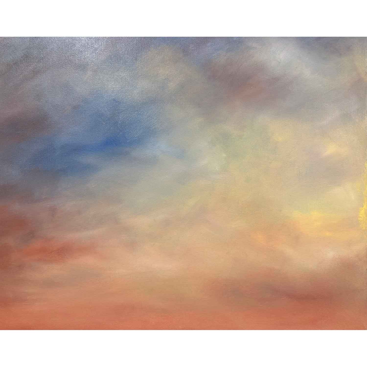 Still Becoming 36" x 36" - Petroff Gallery - Painting - Close up2