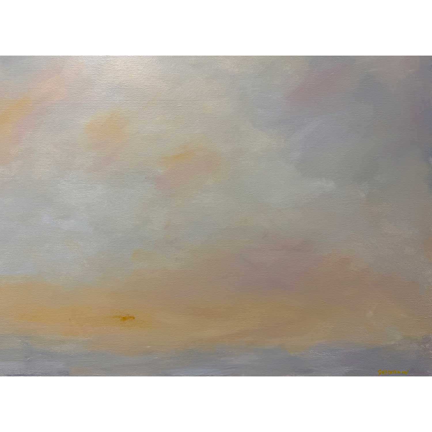 Stormy Weather 48" x 48" - Petroff Gallery - close up