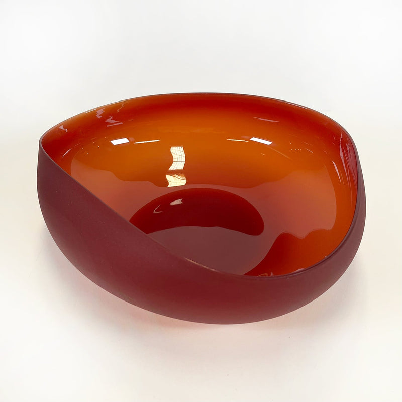 Strawberry Topography Bowl - Petroff Gallery -  - The Goodman Studio - Strawberry Topo Bowl