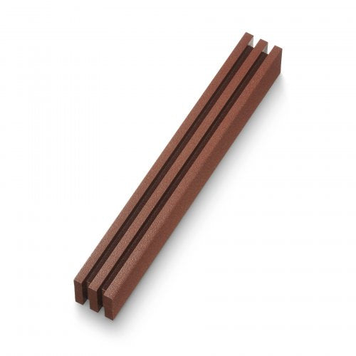 Stripe Mezuzah Rust - Petroff Gallery - Judaica