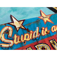 Stupid 20" x 20" - Petroff Gallery - Painting