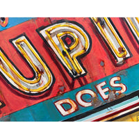 Stupid 20" x 20" - Petroff Gallery - Painting