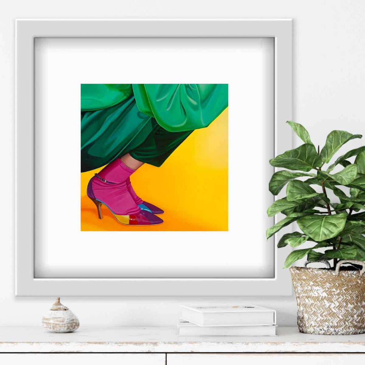 Style Over Substance 15" x 15" - Petroff Gallery -  - Celine Gabriel - Style Over Substance