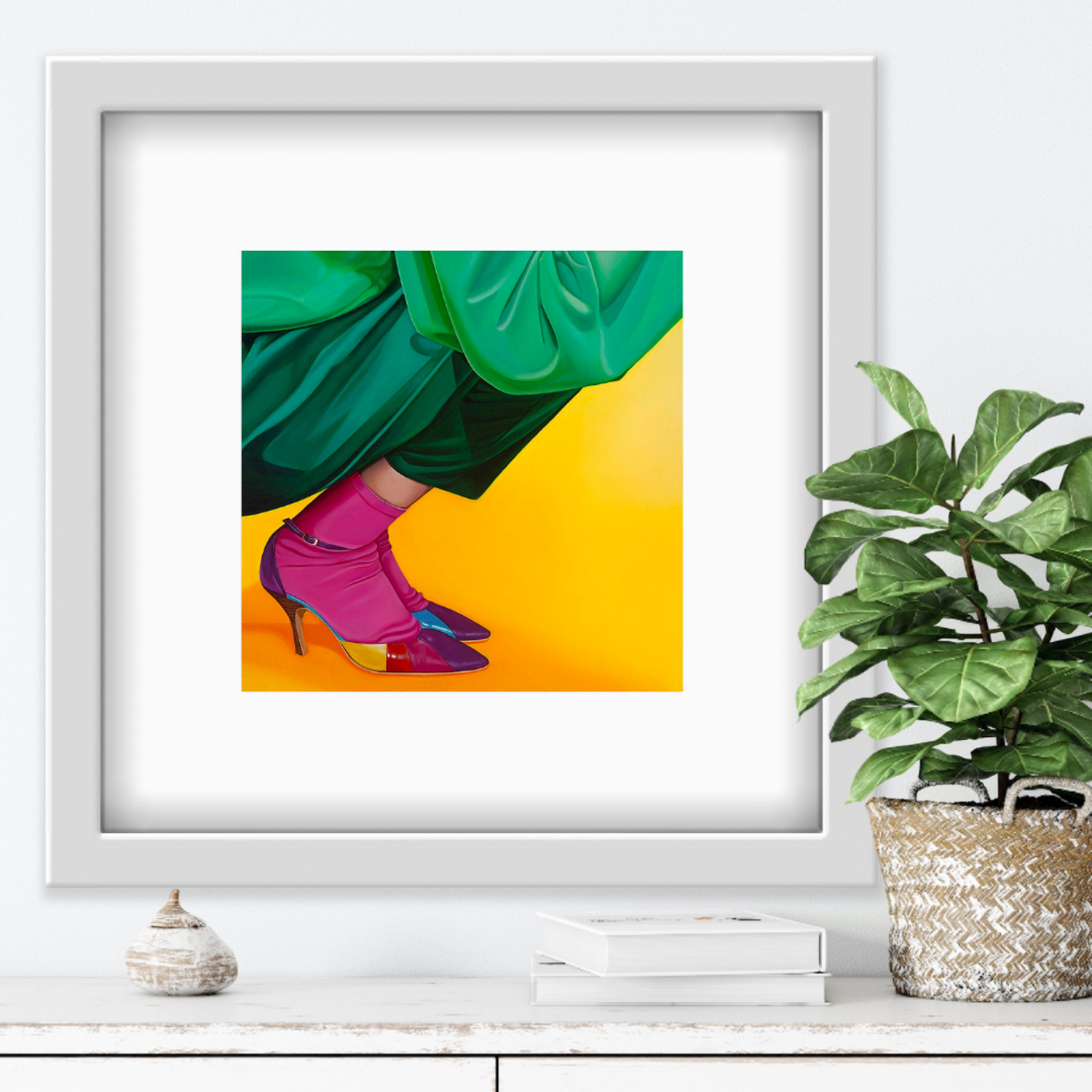 Style Over Substance 15" x 15" - Petroff Gallery -  - 